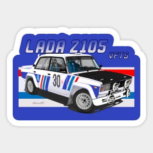 Lada 2105 VFTS 30 Sticker